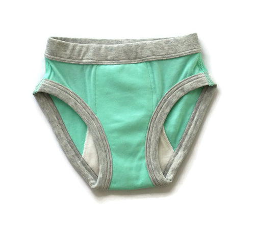 Bloom Kids Organic Training Underwear - Mint