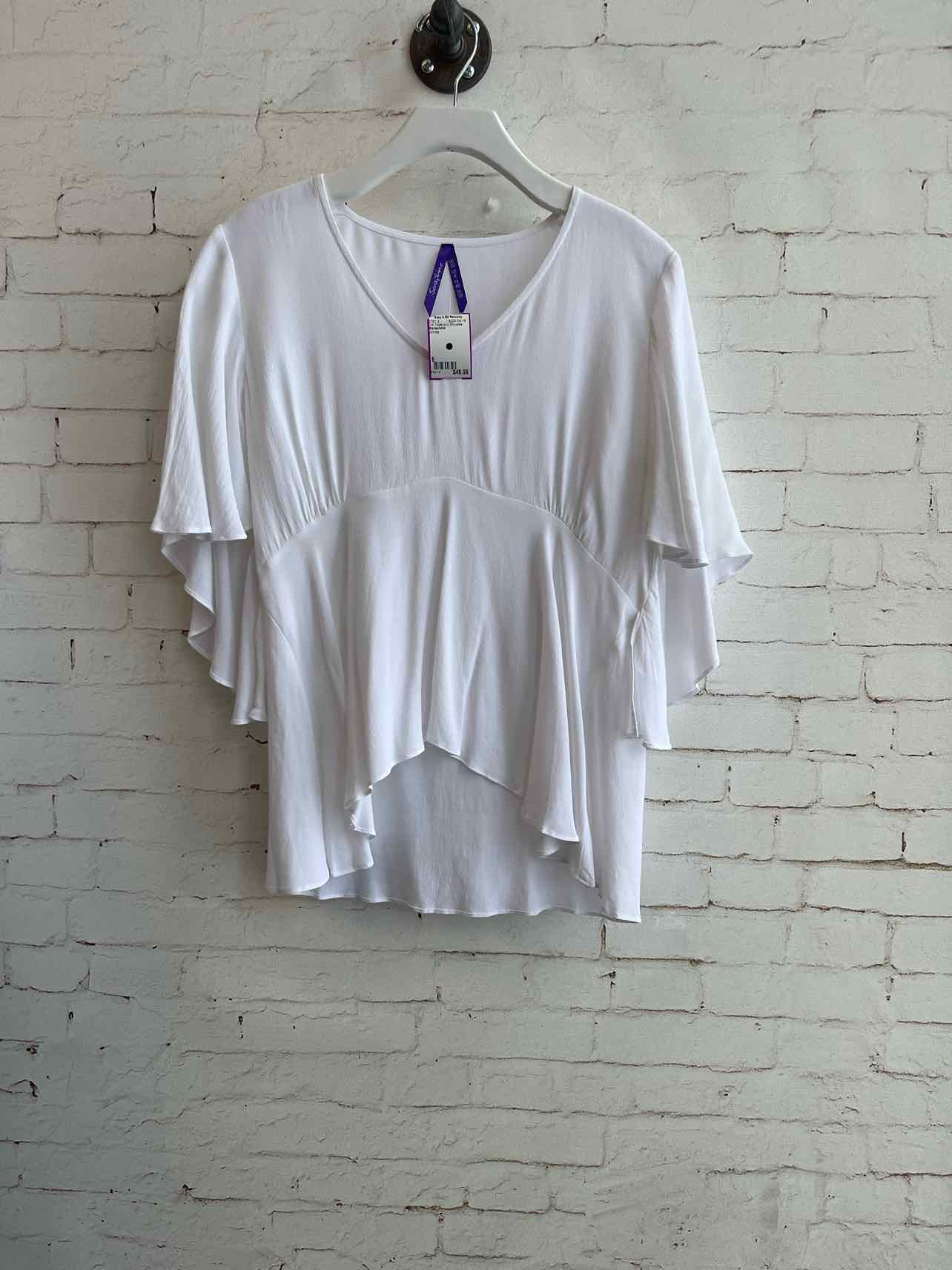 Seraphine White Size 6 CS Tops and Blouses