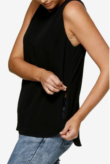 Bae the Label Evolution Nursing Tank Black – Baby & Me Maternity