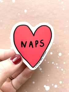 Little May Papery "Naps" sticker