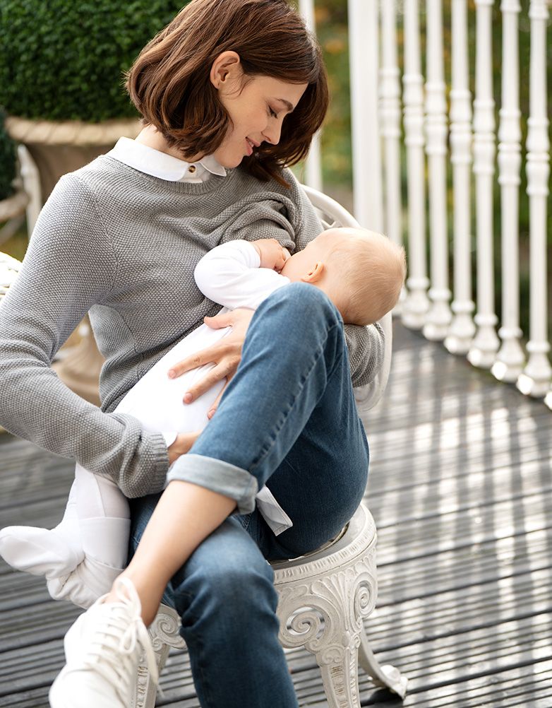 Seraphine Marianne Layered Nursing Top – Baby & Me Maternity