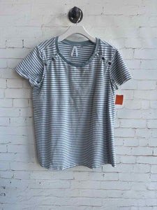 Seraphine Blue Stripe Size LG CS Nursing Tops