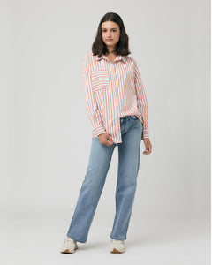 Ripe Kyle Wide Leg Jean Light Blue