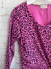 emotion moms Leopard Size MED Long Sleeve CS Nursing Tops