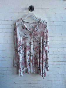 Ripe Floral Size LG CS Nursing Tops