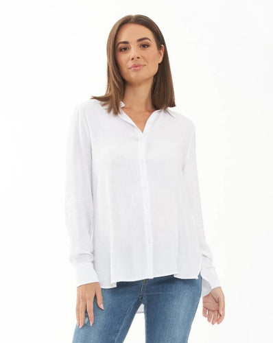 Ripe Clara Relaxed Shirt White