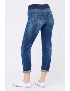 Ripe Baxter Boyfriend Jean Indigo Fade Denim