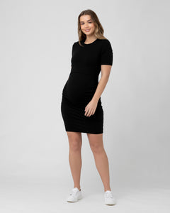 Ripe Organic Nursing Dress  Black