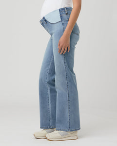 Ripe Kyle Wide Leg Jean Light Blue