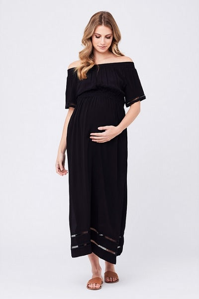 Ripe Cold Shoulder Maxi Dress
