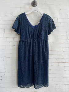 Hello Miz Navy Lace Size MED CS Dresses