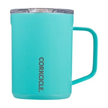 Corkcicle 16oz Turquiose Mug