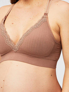 Cake Tutti Frutti Bamboo Nursing Bra Mocha