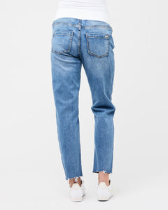 Ripe Jamie Raw Edge Vintage Wash Denim