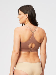 Cake Tutti Frutti Bamboo Nursing Bra Mocha