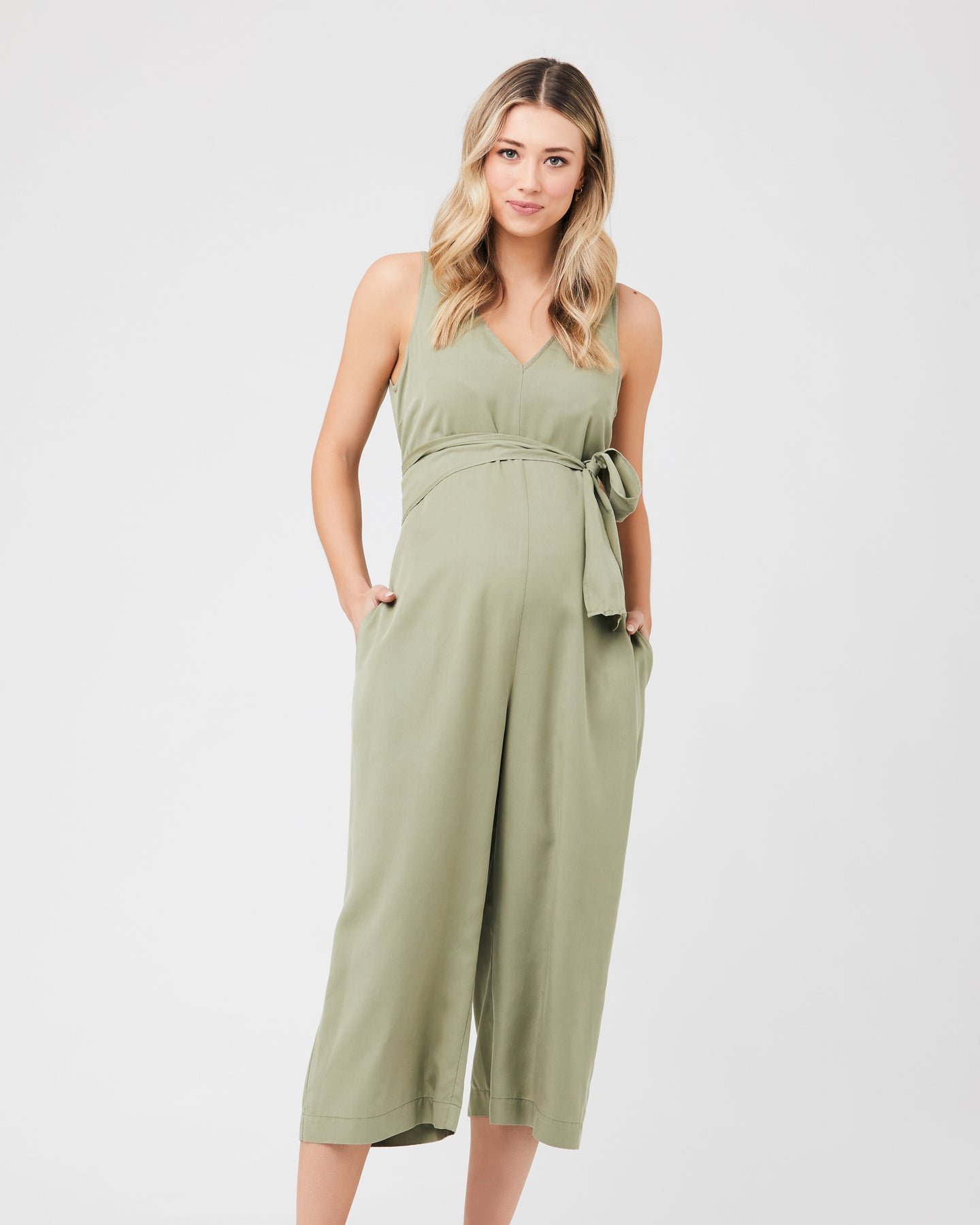 Ripe Naomi Tencel Jumpsuit Leaf