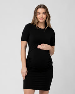 Ripe Organic Nursing Dress  Black