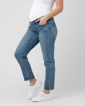 Ripe Hunter Over Bump Crop Vintage Wash Denim