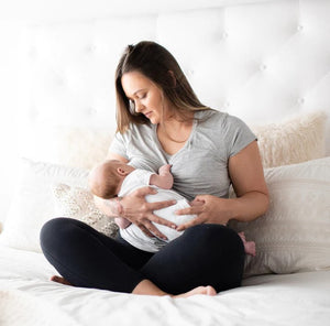 Kindred Bravely Everyday Nursing & Maternity T-shirt Grey Heather