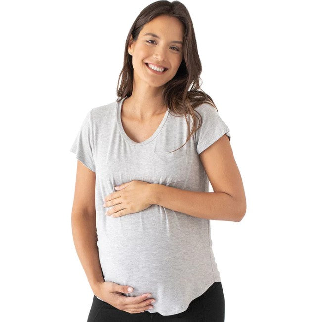 Kindred Bravely Everyday Nursing & Maternity T-shirt Grey Heather – Baby &  Me Maternity