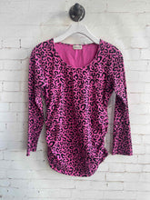 emotion moms Leopard Size MED Long Sleeve CS Nursing Tops