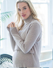 Seraphine Jacquelyn Roll Neck Nursing Sweater