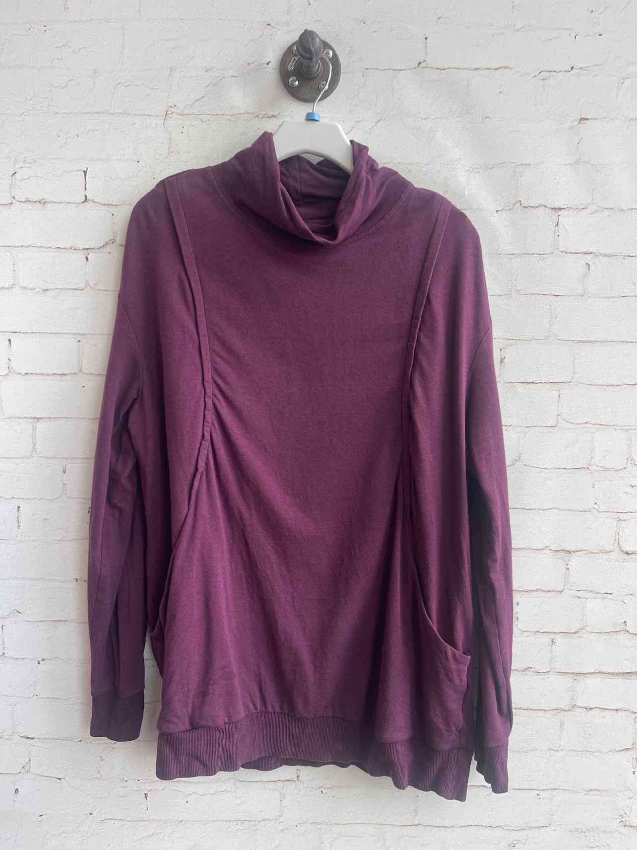 Seraphine Burgundy Size LG CS Nursing Tops