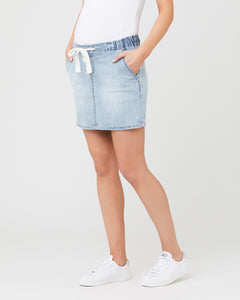 Ripe Bailey Denim Skirt Light Blue