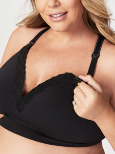 Cake Tutti Fruitti Bamboo Busty Nursing Bra Black