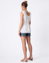 Seraphine Abigail Top White