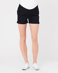 Ripe Baxter Boyfriend Shorts Black