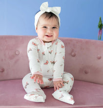 Kyte Baby Zippered Footie in Butterfly