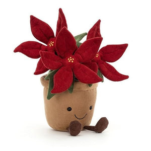 Jelly Cat Amusable Poinsetta Red