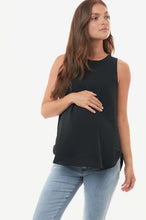 Bae the Label Evolution Nursing Tank Black