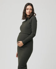 Ripe Nella Rib Nursing Knit Ivy