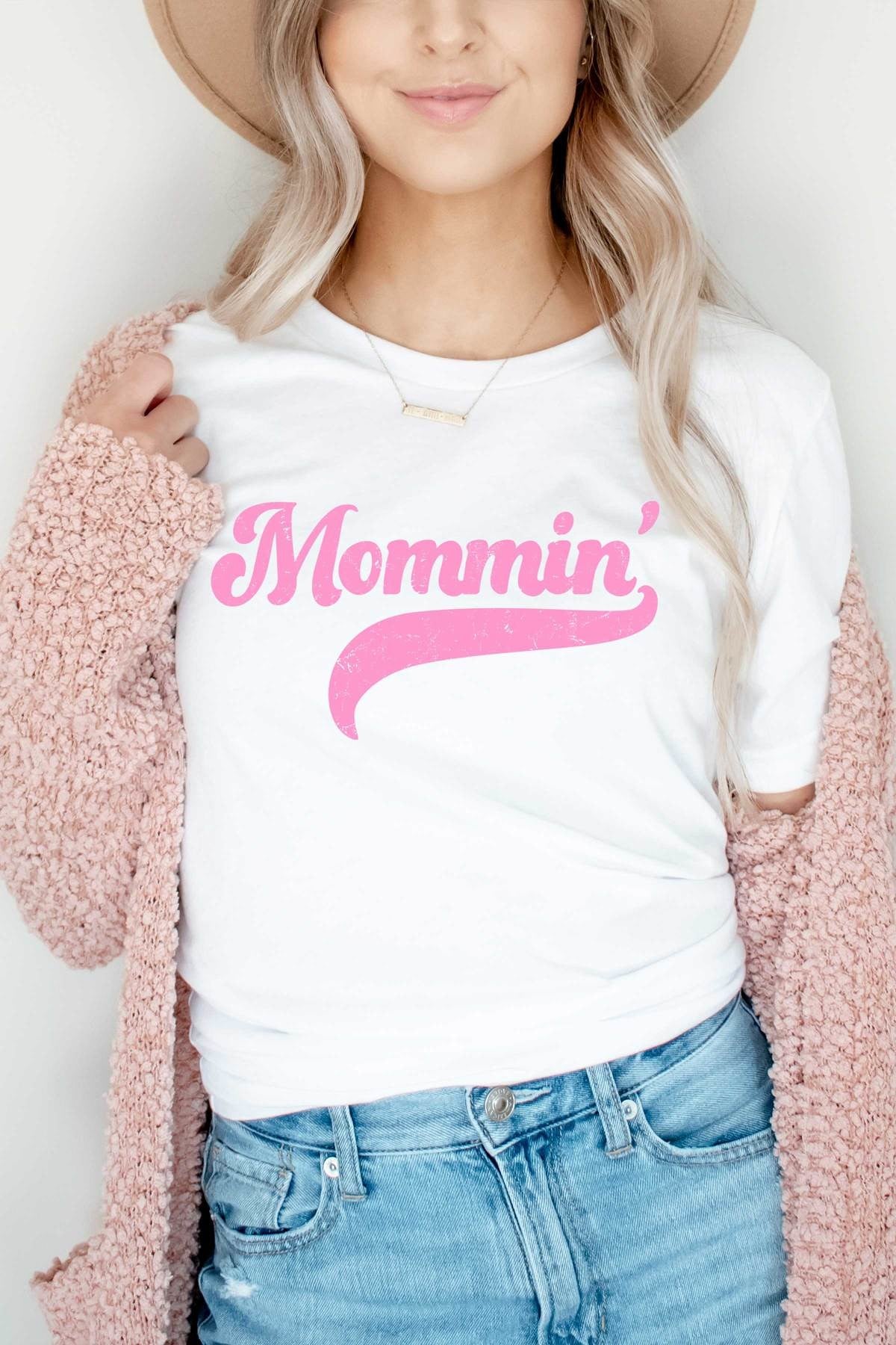 Blume & CO White Pink Mommin'