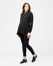 Ripe Peplum Shirt Black